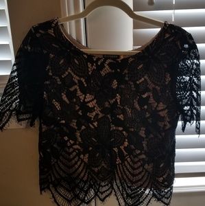 NEW- Express Lace Top